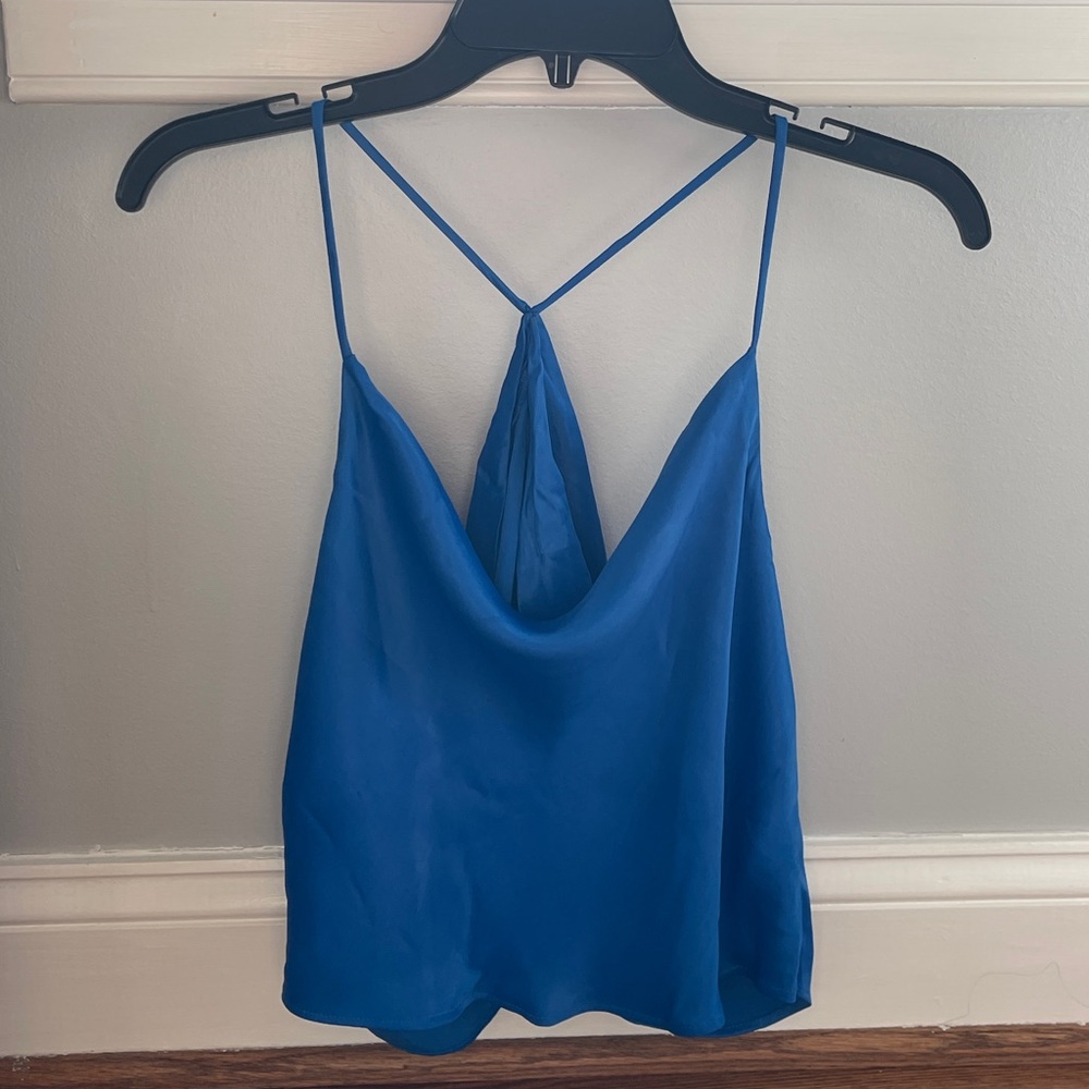 Zara Vibrant Blue Camisole Top